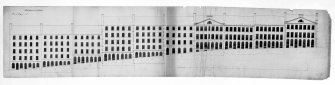 Scanned image of drawing showing elevation -probably Niddry Street (untitled).