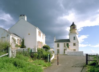 View of Holborn Head Lighthouse and keeper's house, Scrabster, from SW