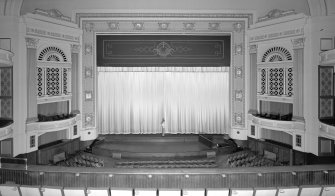 Playhouse Cinema, interior.
General view of stage.
Scanned image of ED 9839.