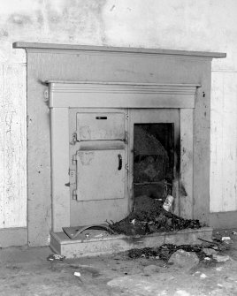 View of fireplace in ground floor kitchen