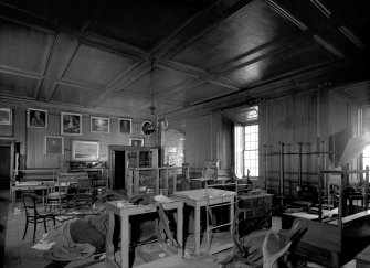 Large dining room (old hall), Castle Grant.