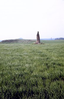 Copy of colour slide, Standing  Stone, Pencraig Hill
NMRS Survey of Private Collection 
Digital Image Only