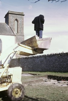 Copy of colour slide, Whithorn Priory excavation- "Photography by Digger"
NMRS Survey of Private Collection 
Digital Image Only