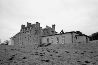 Scanned image of view from East.