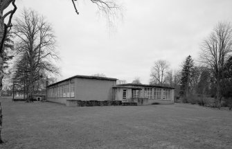 Scanned image of view of Kersewell College from East.