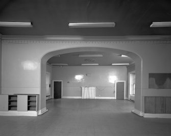 Scanned image of interior.
View from South of South room on ground floor.