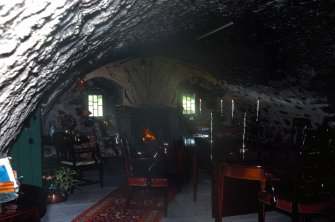 Interior.
View of dining room.