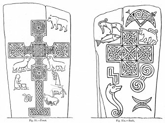 Digital image of cross-slab from Ulbster, now in Thurso Museum. Allen and Anderson, 1903, p.34, figs. 31, 31A.