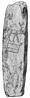 Digital image of sculptured stone from Grantown. Proc. Soc. Antiq. Scot., viii, 219.