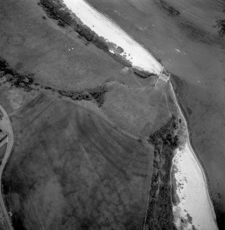 Scanned image of oblique aerial view.
