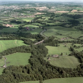 Oblique aerial view.