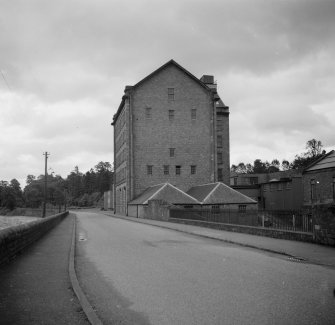 View of the Old Mill at Deanston.