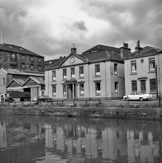 View of canal office, Port Dundas, Glasgow