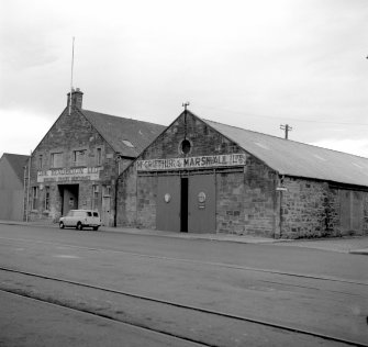 View of warehouse, Inverness Harbour