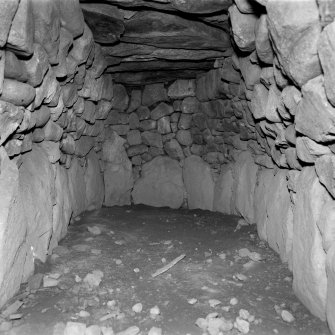 View into subsidiary chamber from main passage.