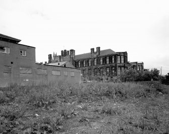 Scanned image of view from SW.