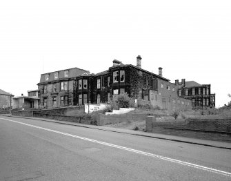 Scanned image of view from W.