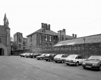 Scanned image of view from NW.