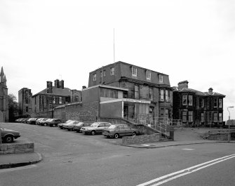 Scanned image of view from W.