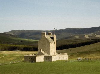 View from SE of Corgarff Castle.