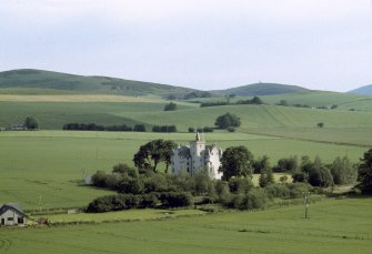 View of Leslie Castle from SW