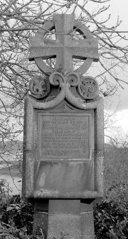 Astley gravestone, East face, detail