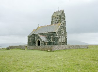 Sanday (Small Isles), Roman Catholic Church of St Edward the Confessor. View from NW.