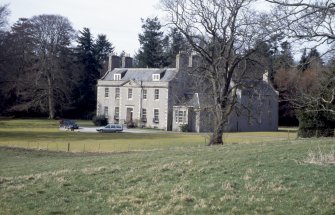 Distant view of entrance front.