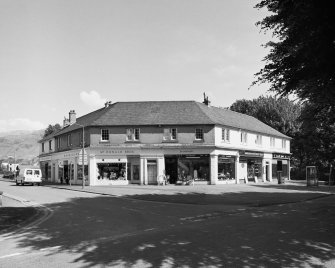 View of MacDonald Bros block from NW