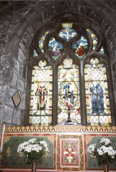 Detail of chancel window.