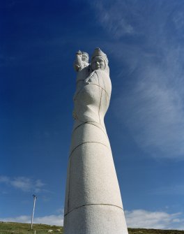 Detail of Our Lady of the Isles Statue, South Uist, Rueval Hill