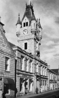 General view, Stewart's Hall, Huntly