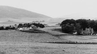 Rhynie, general view showing Bell Knowe