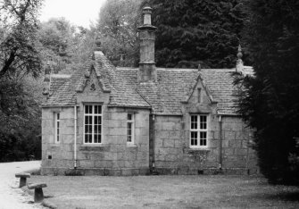 East Lodge, Candacraig House, general view.