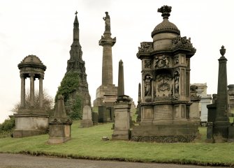 Glasgow Necropolis, Sir Henry Alexander's tomb
General view