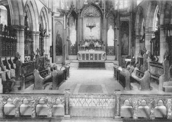 St Mary's R C Cathedral, interior
View of High Altar (postcard)
