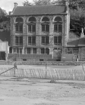 General view across car park