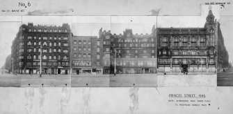 General view of S elevation of Princes Street showing 30 - 46 Princes Street.