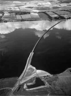Oblique aerial view centred on the Cromarty Bridge, looking to the NNW.