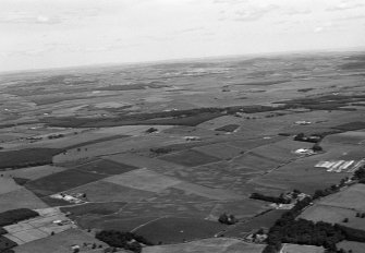 General oblique aerial view centred on the Forest of Drum, looking to the N.