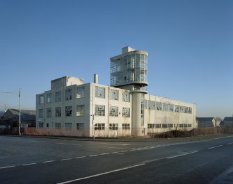 Glasgow, Renfrew Road, British Luma Kight Bulb Factory.
View from West.