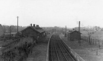 View of Old Caledonian Railway Station, Saltcoats.