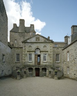 View of E frontage from E