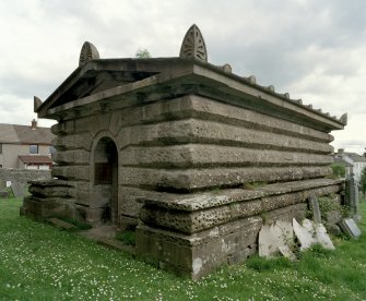 View of Mausoleum from NW showing portal