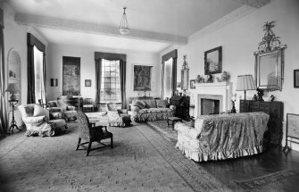 Interior.
Ground floor, view of drawing room.