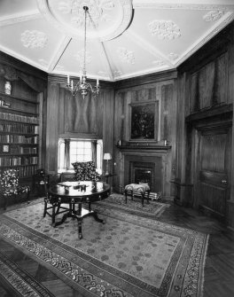 View of ground floor of library.