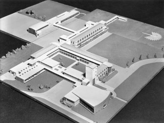 Kilsyth Academy.
Photographic view of development model.
