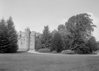 Grandtully Castle.
General view from South-West.