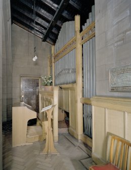 Interior. Detail of Organ.