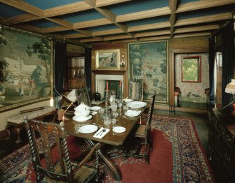 Interior.
View of dining room (Rosetti Room).